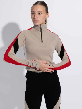 We Norwegians - Women's Base-Layer merinouldtrøje We Norwegians x INUIKII - Dame - Sand