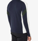 We Norwegians - Men's Zermatt Baselayer 1/4-zip merinouldtrøje - Herre - Navy