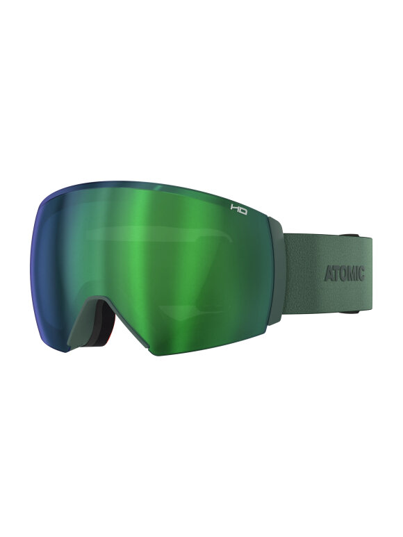 Atomic - Atomic REVENT Q Large HD Skibrille - Unisex - Green