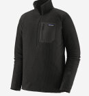 Patagonia - Men's R1 Air Zip-Neck Midlayer - Herre - Black