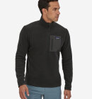 Patagonia - Men's R1 Air Zip-Neck Midlayer - Herre - Black