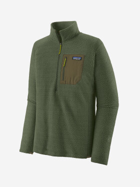 Patagonia - Men's R1 Air Zip-Neck Midlayer - Herre - Torrey Pine Green