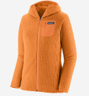 Patagonia - Women's R1 Air Full-Zip Hoody - Dame - Vivid Apricot