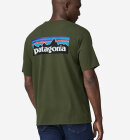 Patagonia - Men's P-6 Logo Responsibili-Tee - Herre - Torrey Pine Green