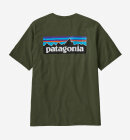 Patagonia - Men's P-6 Logo Responsibili-Tee - Herre - Torrey Pine Green