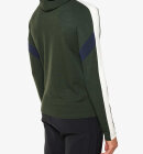 We Norwegians - Men's Zermatt Hooded Baselayer merinouldtrøje - Herre - Olive Green