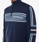 We Norwegians - Men's Stryn ZipUp Sweater - Herre - Navy Blue