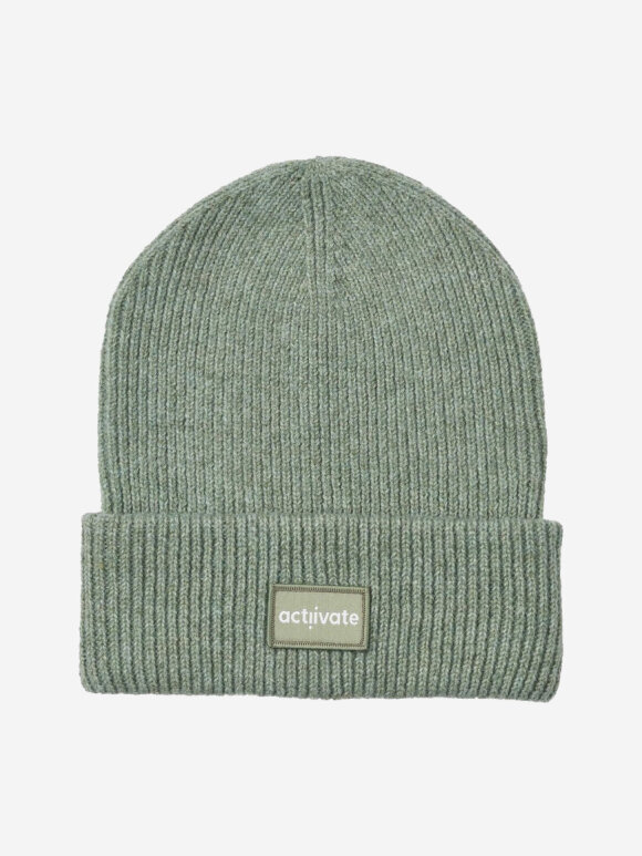 State of Wow - BROOKE Fold Beanie  - Voksen - Frosty Green