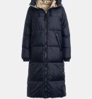 Parajumpers - Women's Sleeping bag Long Puffer Jakke - Dame - Navy/Sun Kissed