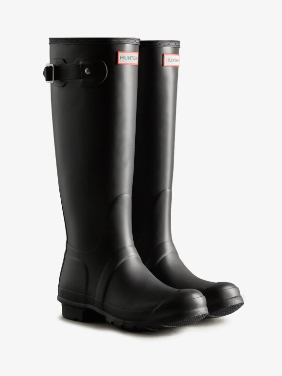 Hunter - Women's Original Tall Gummistøvler - Damer - Black