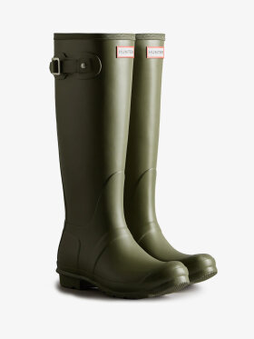 Hunter - Women's Original Tall Gummistøvler - Damer - Dark Olive