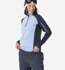 Kari Traa - Women's Evelyn Midlayer - Dame - Iris Blue