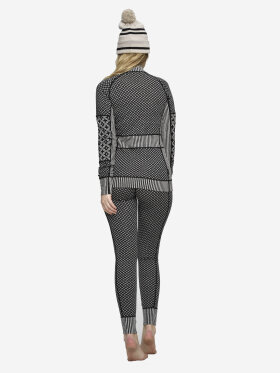 Kari Traa - Women's Smekker 100% Merino Skiunderbukser - Dame - Black