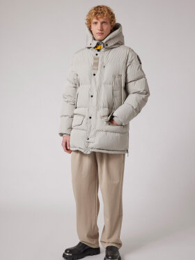 Parajumpers - Men's Harraseek Long Puff Frakke - Herre - Pelican