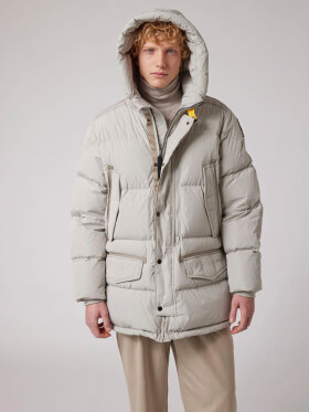 Parajumpers - Men's Harraseek Long Puff Frakke - Herre - Pelican