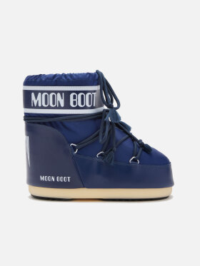 Moon Boot - Icon Low Nylon Vinterstøvle - Unisex - Blue