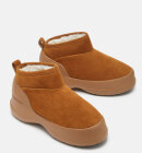 Moon Boot - Luna Low Suede Vinterstøvler - Unisex - Cognac