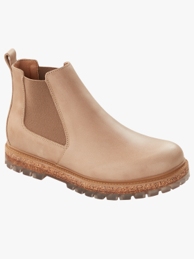 Birkenstock - Men's Stalon - Robust Chelsea Boot - Nubucklæder - Sandcastle