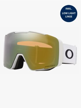 Oakley - Line Miner Pro Large (L) - White Strap + Sage Gold & Iced Iridium