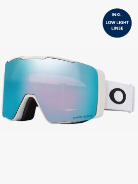 Oakley - Line Miner Pro Medium (M) - White Strap + Saphire & Iced Iridium