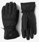 Hestra - Primaloft Leather Female 5-finger handsker - sort