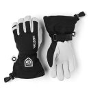 Hestra - Junior Army Leather Heli Ski 5-fingre - Børn - Black