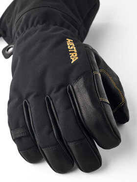 Hestra - Army Leather Gore-Tex 5-finger handske - herre - black