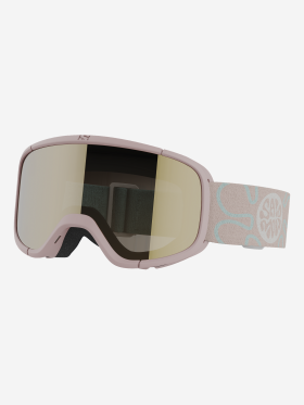 Salomon - Rio Skibrille - Junior -  Tropical Peach/Gold