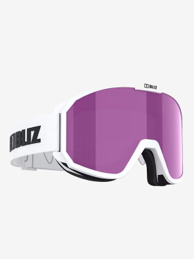 BLIZ - Rave standard Goggle - unsiex - hvid/pink