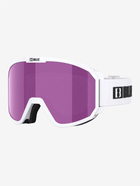 BLIZ - Rave standard Goggle - unsiex - hvid/pink