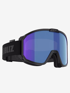 BLIZ - Rave Photochromic Goggle - unsiex - sort /blå-grøn