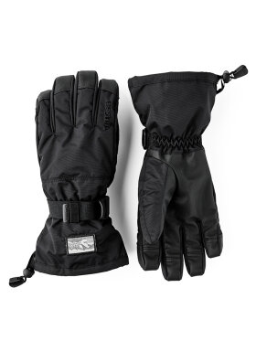 Hestra - Gauntlet Sr. 5-finger skihandske - unisex - black 