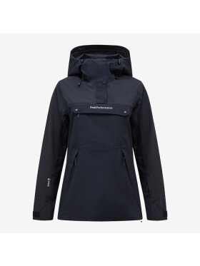 Peak Performance - 2-lags Anorak - Dame - Sort