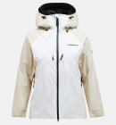 Peak Performance - Insulated 2-Lags Skijakke - Dame - Sand Fog / Off white