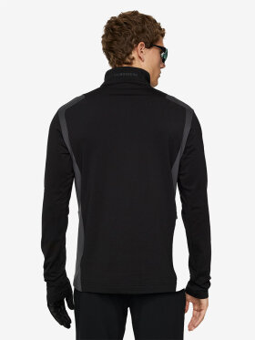 J. Lindeberg - Lukas Quarter Zip Mid-Layer - Black