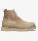 Birkenstock - Highwood Slip On Men Suede Chelsea Boot - Taupe  