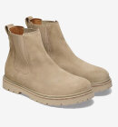 Birkenstock - Highwood Slip On Men Suede Chelsea Boot - Taupe  