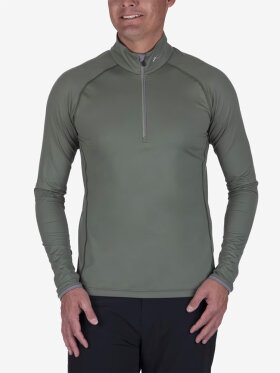 Kjus - Men's Feel Half Zip Midlayer - Herre - Smoke Green