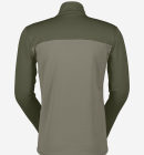 Scott - Men's Defined Light Pullover Midlayer - Herre - Douglas Green/Dust grey