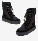 MOON BOOT EURO - LTRACK Combat Støvler - Dame - Black 