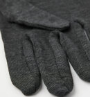 Hestra - Merino ulds inderhandske - unisex - charcoal