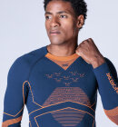 X-bionic - Men's Energy Accumulator Light 4.0 Shirt - Herre - Marine/Orange