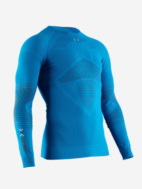 X-bionic - Men's Energizer 4.0 Shirt - Herre - Teal Blue/ Anthracit