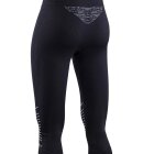 X-bionic - Women's Energizer 4.0 3/4 Skiunderbukser - Dame - Black/Arctic White