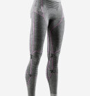 X-bionic - Women's Merino Baselayer Skiunderbukser - Dame - Black/Grey/Magnolia