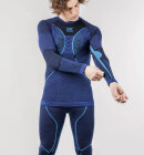 X-bionic - Men's Merino Light Baselayer Skiundertrøje - Herre - Ocean/Sky Blue