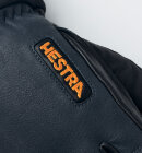 Hestra - Army Leather Wool Terry 5-finger - Herre - Grey 