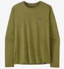 Patagonia - Men's Capilene Cool Daily Graphic LS Shirt - Lands - Graze Green