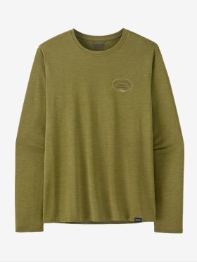 Patagonia - Men's Capilene Cool Daily Graphic LS Shirt - Lands - Graze Green