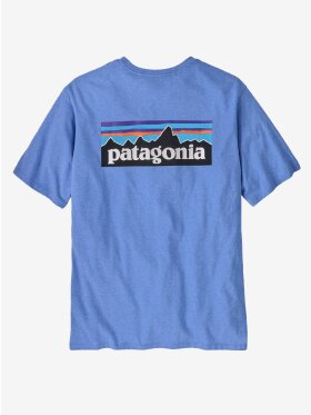 Patagonia - Men's P-6 Logo Responsibili-Tee - Abundant Blue